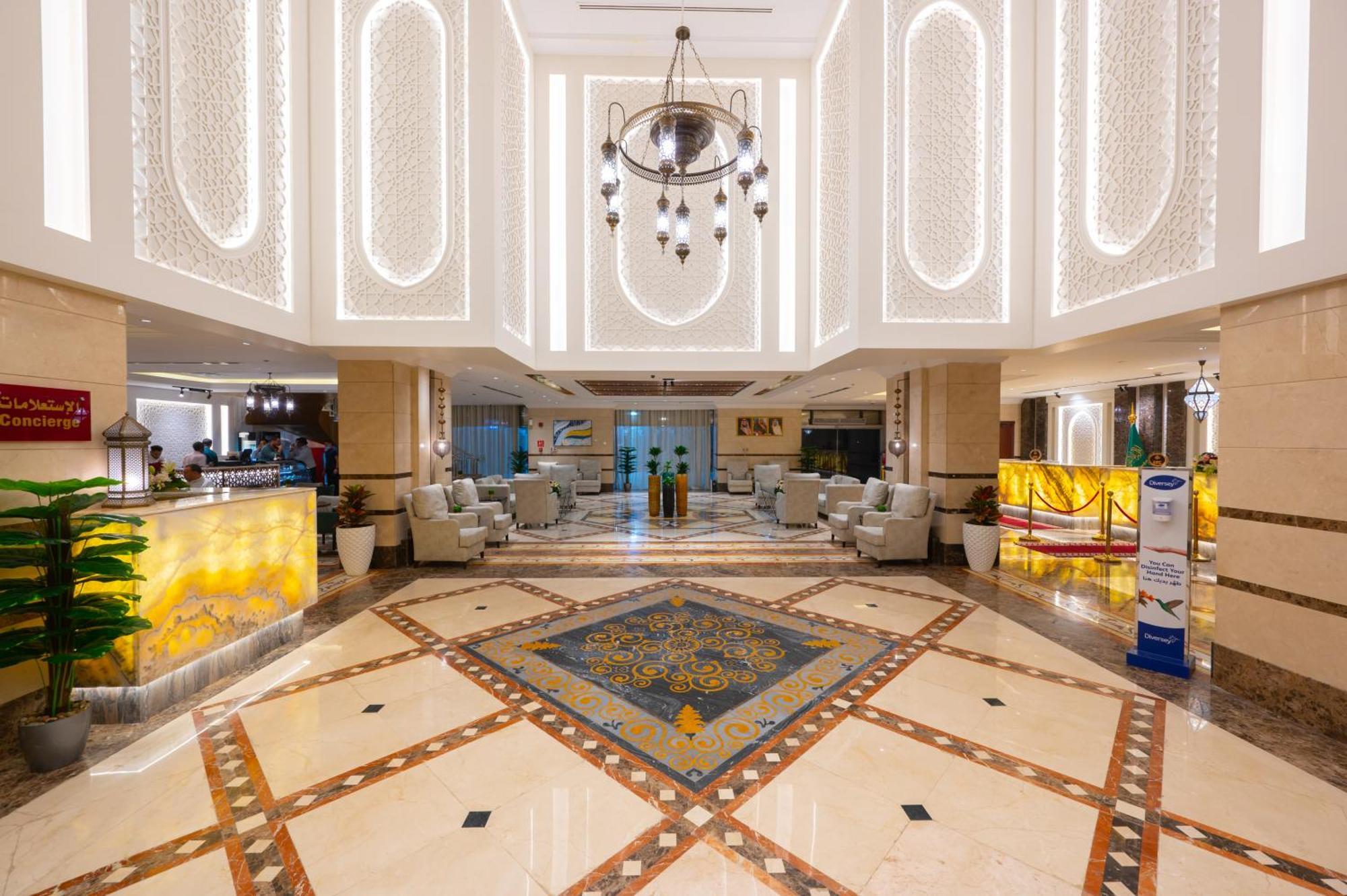 Shaza Regency Plaza Al Madinah Medina Exterior foto Lobby
